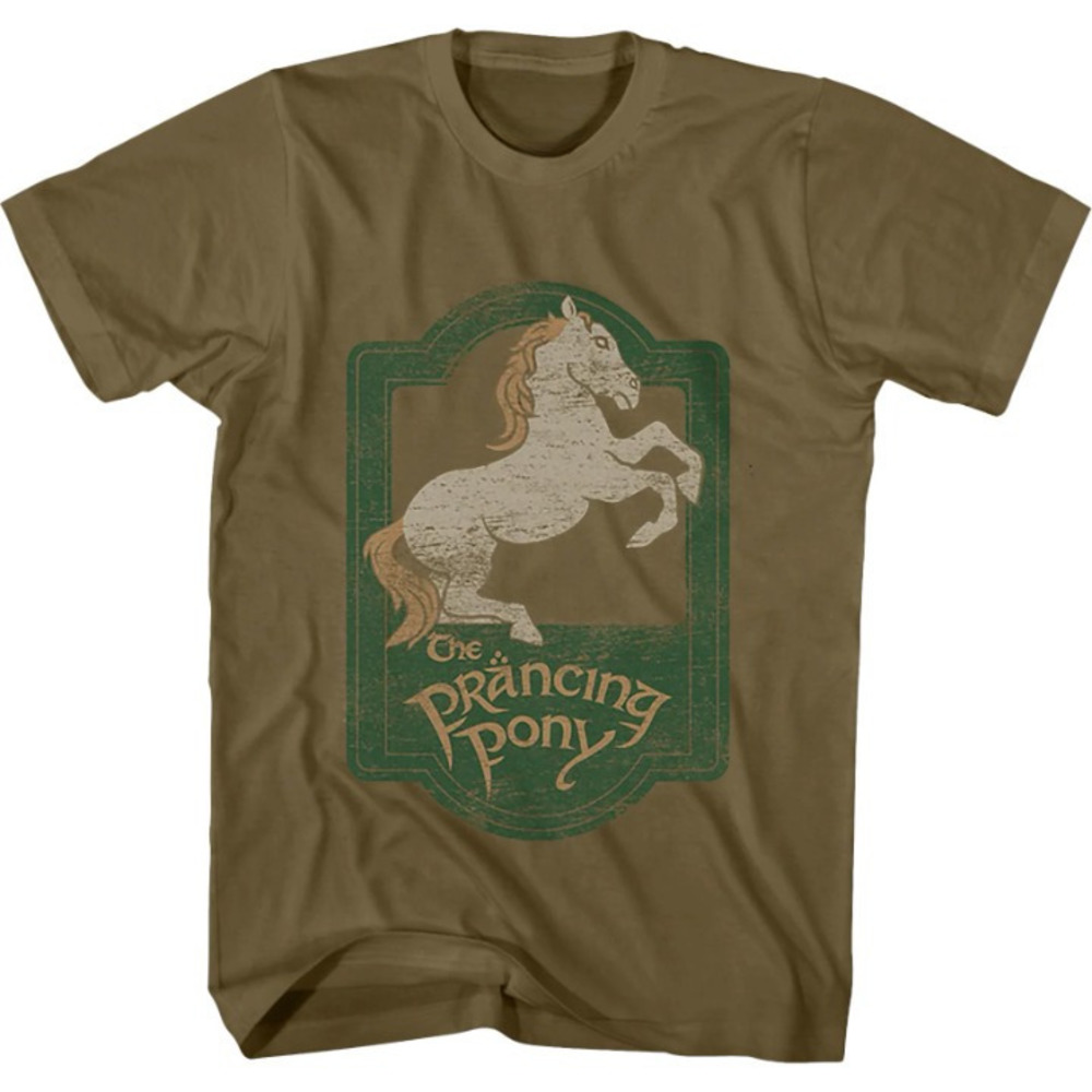 Prancing Pony Lord Of The Rings Tshirt
